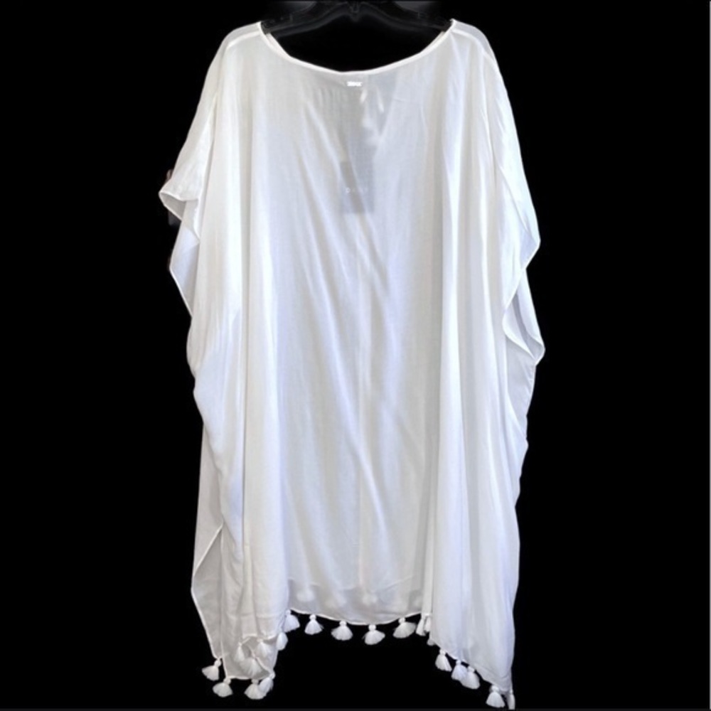 Dkny Women's swim Cover-up White L/XL - Picture 5 of 7